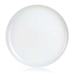 tanier na pizzu 32cm FRIEND`S TIME sklenený biely