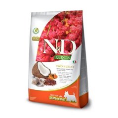 N&D - Quinoa - Skin & Coat Herring & Coconut Mini - Pro obnovu kůže
                        a srsti pro psy malých plemen balení 800 g
                    