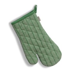 KELA Chňapka rukavice do trouby Cora 100% bavlna světle zelená/zelené pruhy 31,0x18,0cm KL-12818