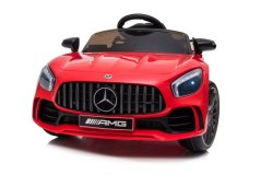 Detské elektrické auto Mercedes AMG GT červená/red