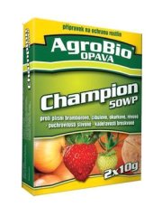 Přípravek proti houbovým a bakteriálním chorobám AgroBio Champion 50 WG 2x10g