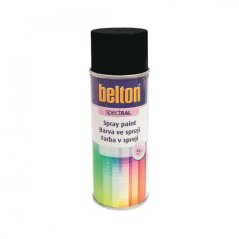 barva ve spreji BELTON RAL 9005pl, 400ml černý pololesklá