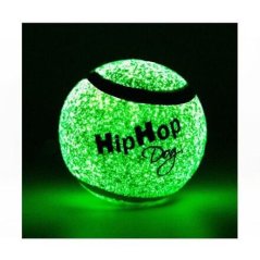 HIP HOP DOG - Neonový tenisový míč plovoucí - 6,5 cm