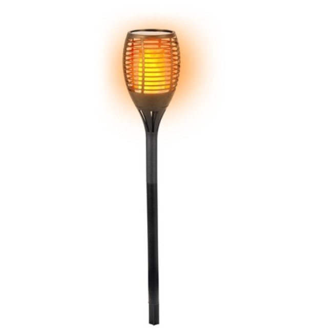 Solárne svietidlo 72 LED s efektom ohňa O12xV78cm