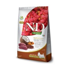 N&D - Quinoa - Skin & Coat Venison & Coconut Mini - Pro obnovu kůže
                        a srsti pro psy malých plemen balení 800 g
                    