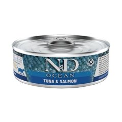 N&D - Cat Ocean - Adult Tuna & Salmon - Konzerva pre dospelé mačky