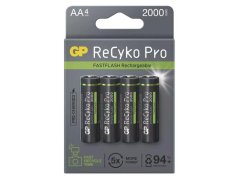 Batéria AA (R6) nabíjací 1,2V/2000mAh GP ReCyko Pro Photo Flas 4ks
