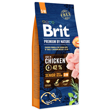 BRIT Premium by Nature Senior S+M (15 kg)