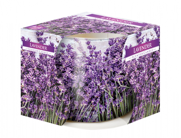 Svíčka ve skle LAVENDER 100g