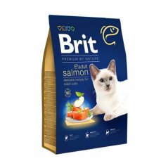 BRIT Premium by Nature Cat - Adult Salmon - Krmivo s lososem pro dospělé kočky
                        balení 300 g
                    