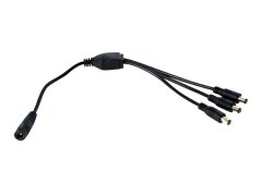 Kábel pre LED pásik rozbočovací - 3x vidlica, zásuvka