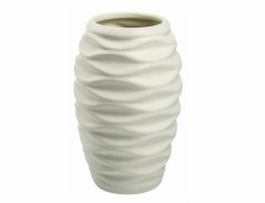 Váza LIPS keramická biela d13x20cm