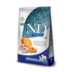 N&D - Ocean - Adult M/L Codfish & Pumpkin & Orange - Pro dospělé
                        psy středních a velkých plemen balení 2,5 kg
                    