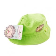 klobouček dětský bavlna zelený
