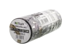 Páska izolačná PVC 15/10m čierna RETLUX RIT 017 10ks