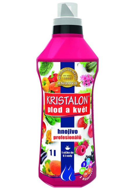 hnojivo Kristalon Plod a kvet kvapalné 1l