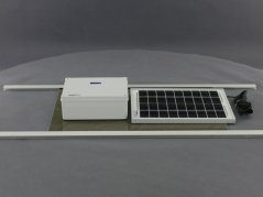 Komplet automatického otvárania a zatvárania kurníka MLP SO60 so solárnym panelom