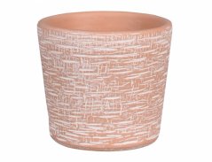 Obal na črepník PIRAN keramický terakotový