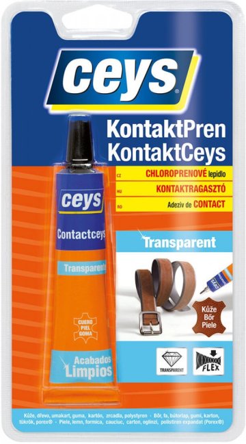 lepidlo kontaktní  30ml KONTAKTCEYS TRANS.