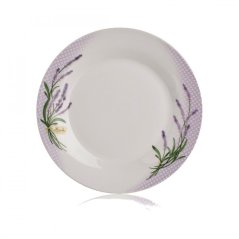 tanier plytký 24cm LAVENDER porcelánový