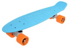 Penny board 22 SULOV® VIA DOLCE sv.modrý-mat.oranžový"