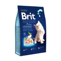 BRIT Premium by Nature Cat - Kitten Chicken - Krmivo s kuřecím masem pro koťata
                        balení 300 g
                    