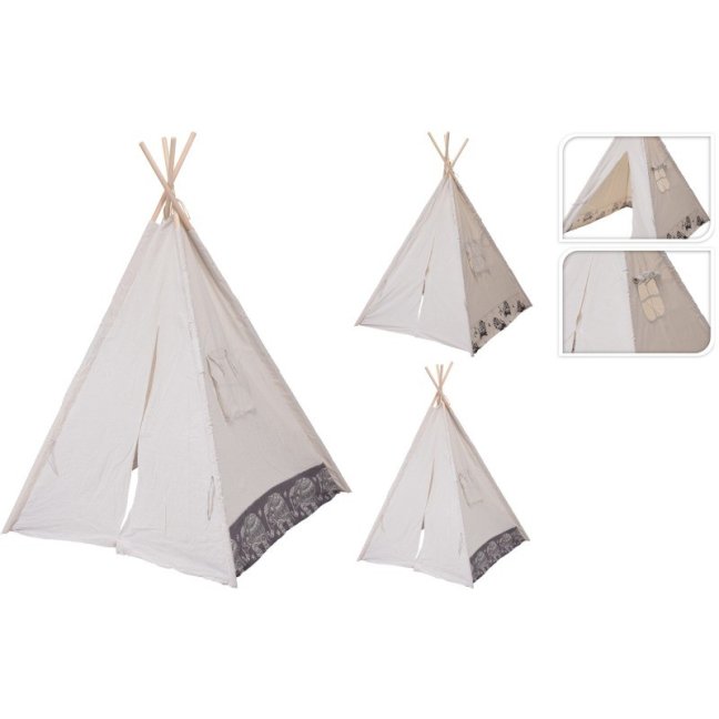 HOMESTYLING Dětský stan teepee SLON KO-HZ1990020slon