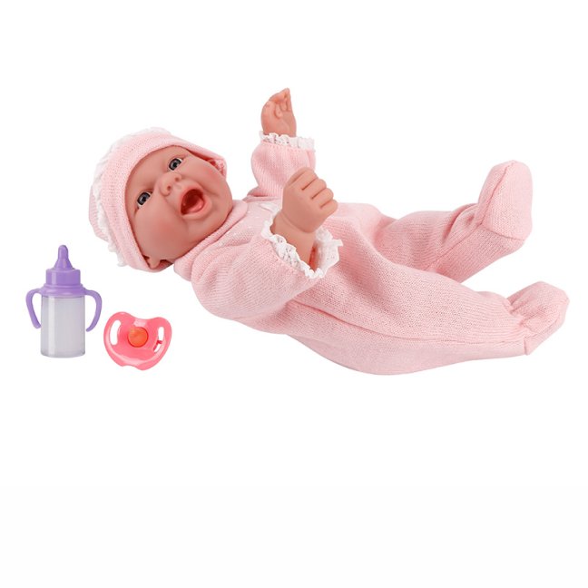 RAPPA Bábika bábätko s príslušenstvom 33 cm