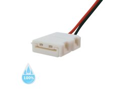 Konektor nepájivý pre LED pásky 5050 30,60 LED/mo šírke 10mm s vodičom, vodeodolný IP68
