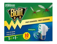 Odpařovač BIOLIT  elektrický komáři a mouchy +náplň 21ml
