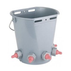 KERBL - Napájecí kbelík pro jehňata a kůzlata - 5 dudlíků