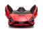Dětské elektrické auto Lamborghini Sian červená/red