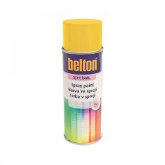 barva ve spreji BELTON RAL 1021, 400ml žlutý hořčičná