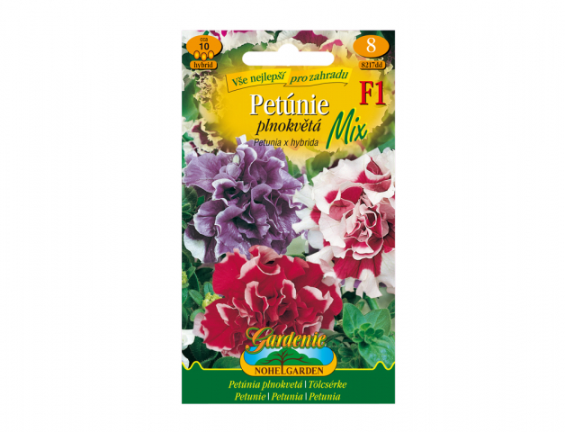 Petunia plnokvetá Pirouette F1 - hybrid, zmes