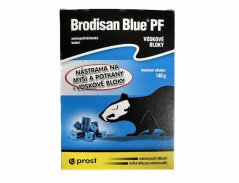 Rodenticid BRODISAN BLUE PF voskové bloky 140g