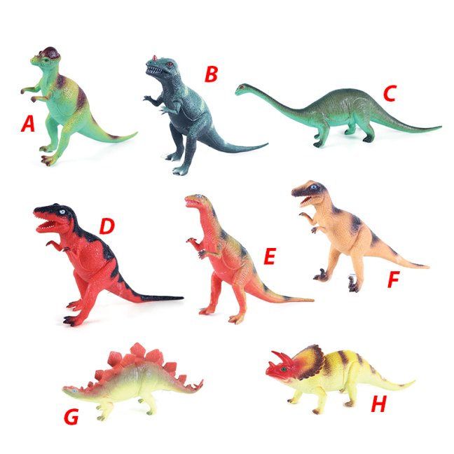 Dinosaurus se zvukem 8 druhů 21 - 29 cm