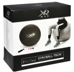 XQMAX Gymnastický míč GYMBALL XQ MAX 75 cm antracit KO-8DM000340antr