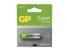 Batéria AA (R6) alkalická GP Super 4ks