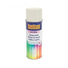 barva ve spreji BELTON RAL 9010, 400ml bilý