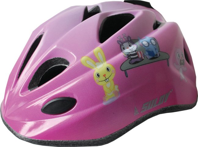 Detská cyklo helma SULOV® GUAR, veľ. M, ružová M