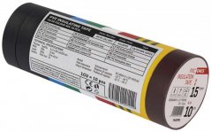 páska izolační 15mmx10m PVC mix barev (10ks)