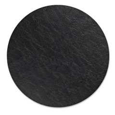 KELA Prestieranie plastové Kalea 38 cm imitácia kože čierna KL-12183