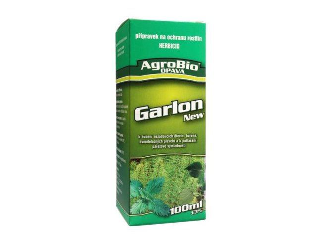 Přípravek k hubení dřevin, buřeně a dvouděložných plevelů AgroBio Garlon New 100 ml
