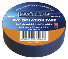 Páska izolační PVC 19/20m  modrá EMOS