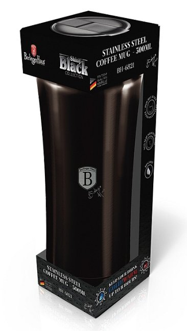 BERLINGERHAUS Termohrnek 500 ml Royal Black Collection BH-6821