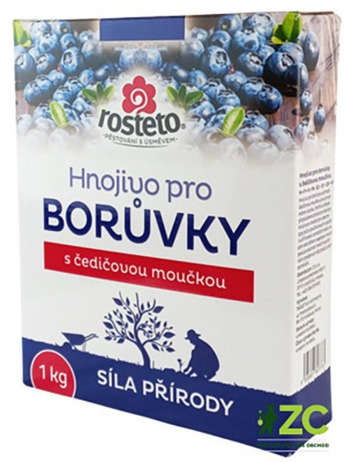 hnojivo ROSTETO s čedičovou moučkou na borůvky 1kg