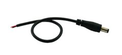 Kábel pre LED pásik predlžovací s konektorom DC, vidlica 5,5 x 2,1mm, 100cm