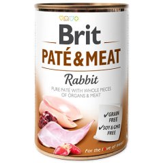 BRIT Paté & Meat Rabbit balení 400 g