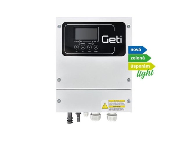 Solárny invertor GETI GWH02D 4000W MPPT pre PV ohrev vody