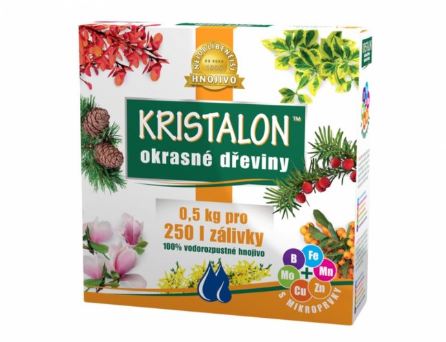 Hnojivo KRISTALON na okrasné dřeviny